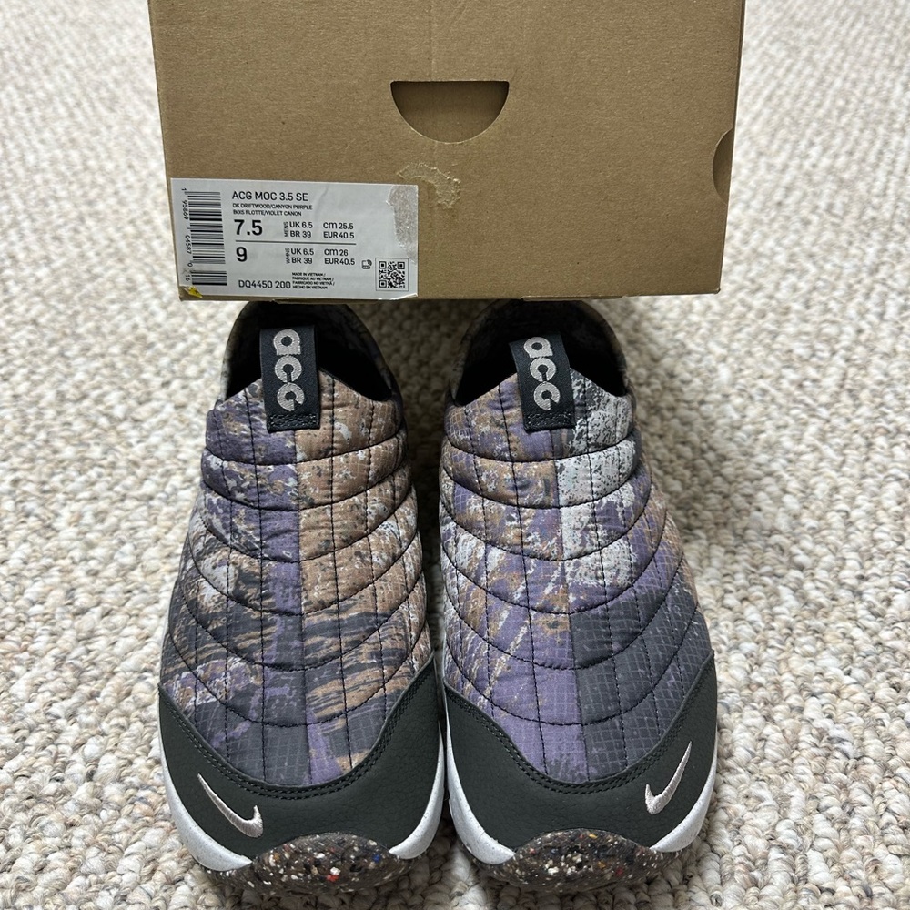 Nike, ACG MOC 3.5 SE, Canyon Purple, Size 7.5M/9W (Unisex), Brand New!